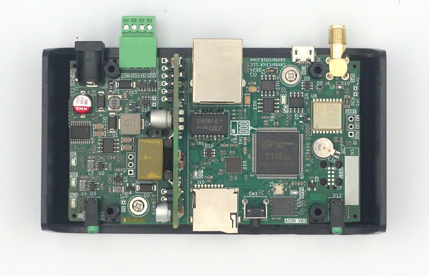 CenterClick NTP270 GPS-based NTP Appliance CenterClick