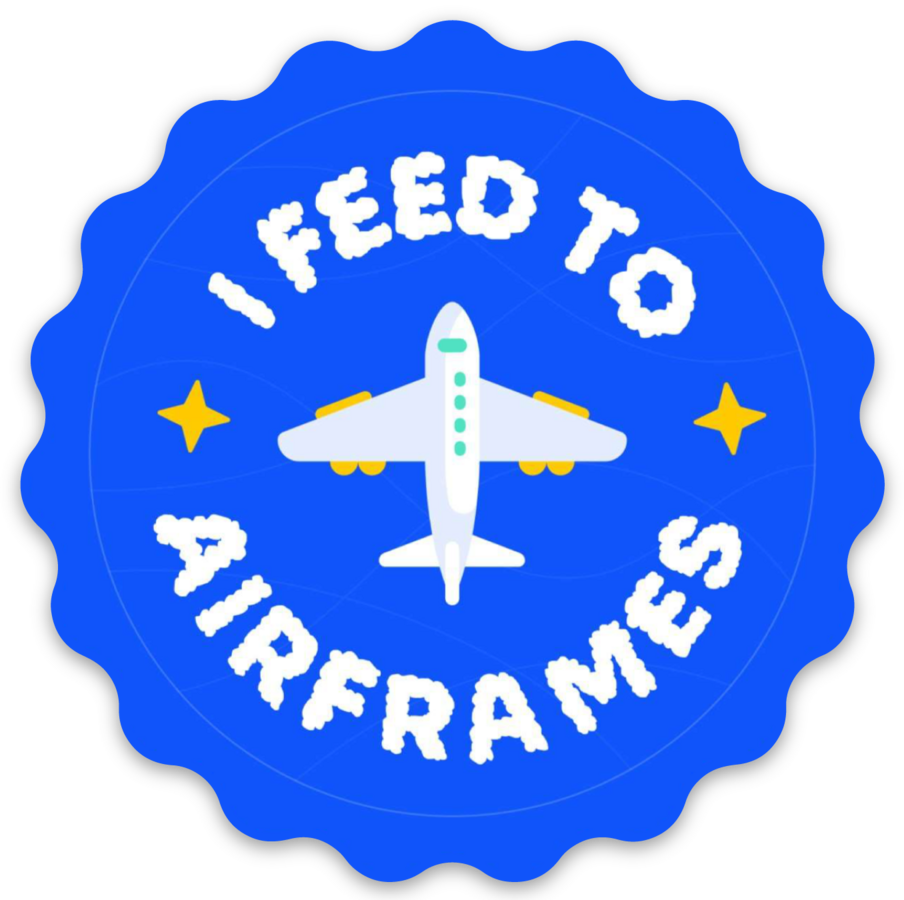 Airframes Feeder Sticker #2 Airframes