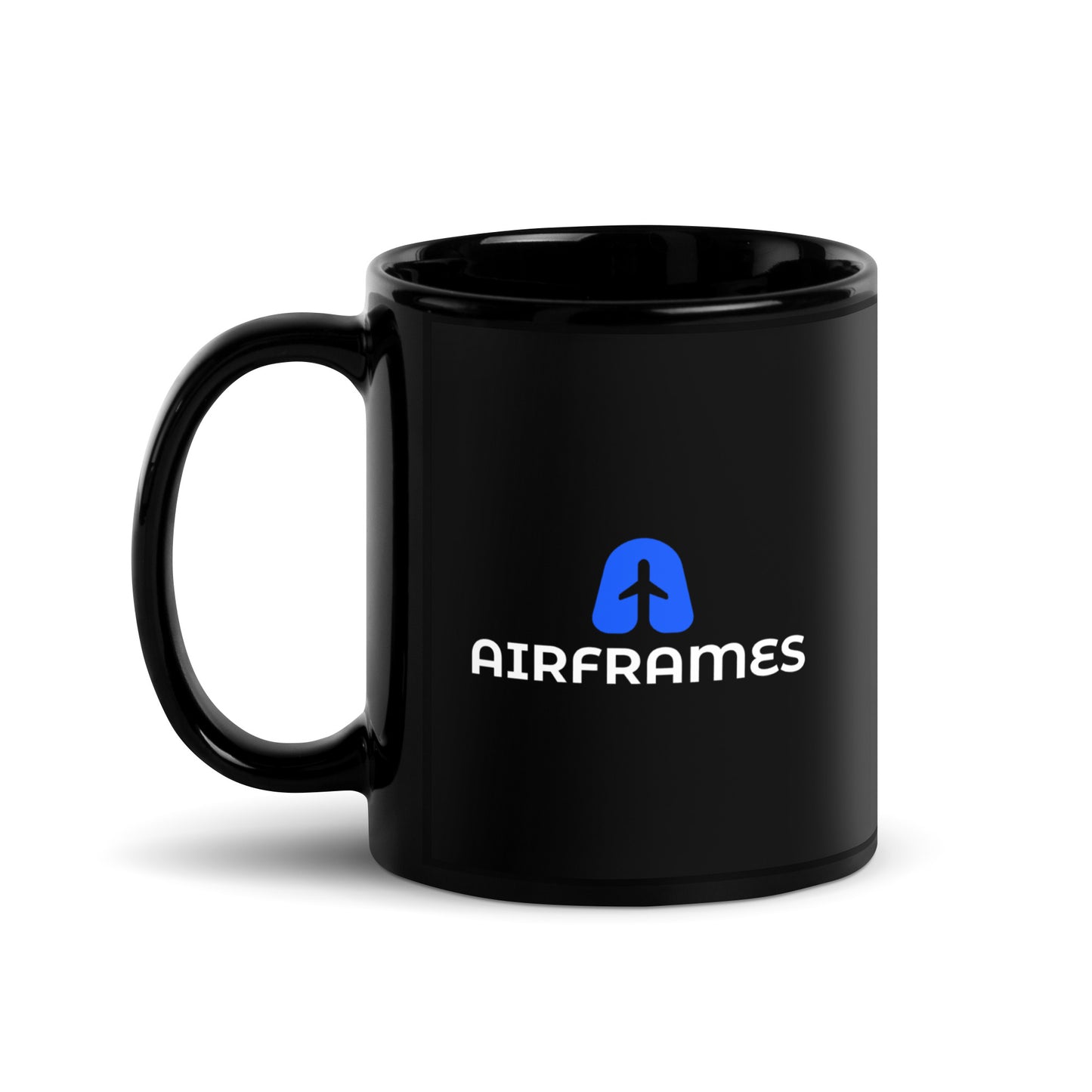 Black Glossy Mug Airframes