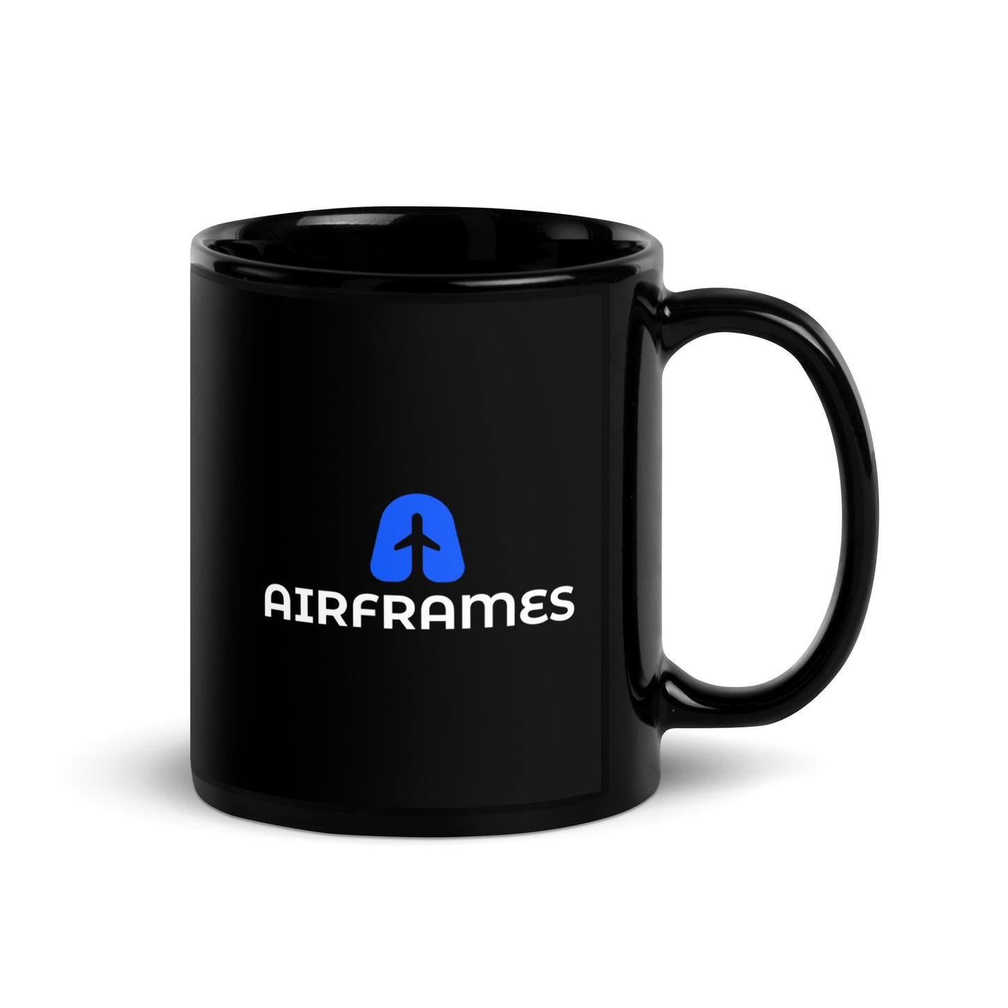 Black Glossy Mug Airframes