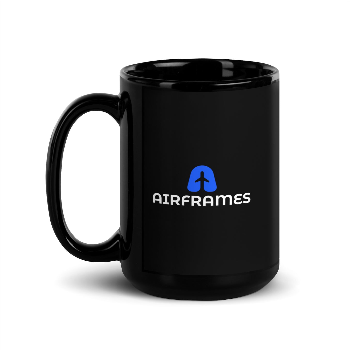 Black Glossy Mug Airframes