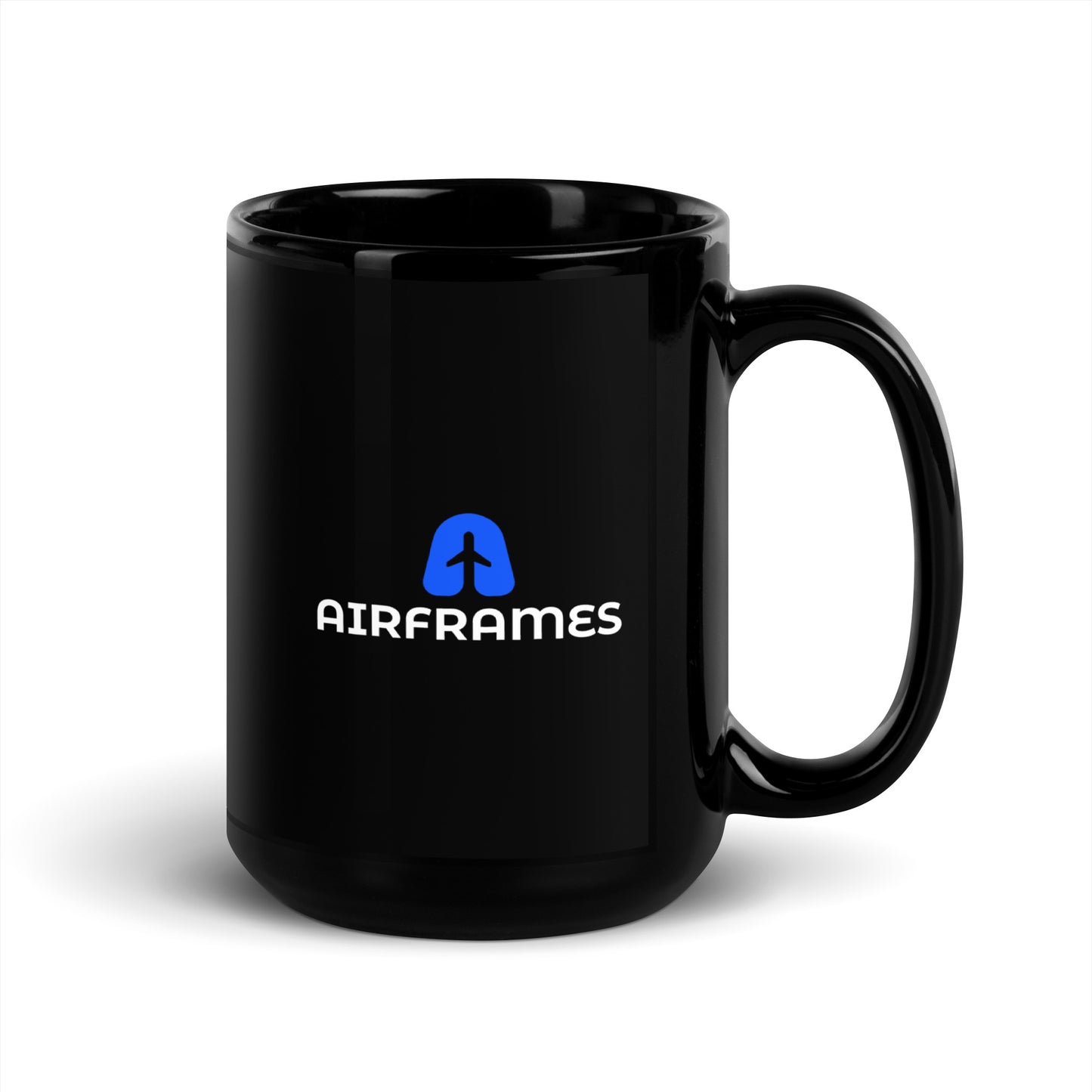 Black Glossy Mug Airframes