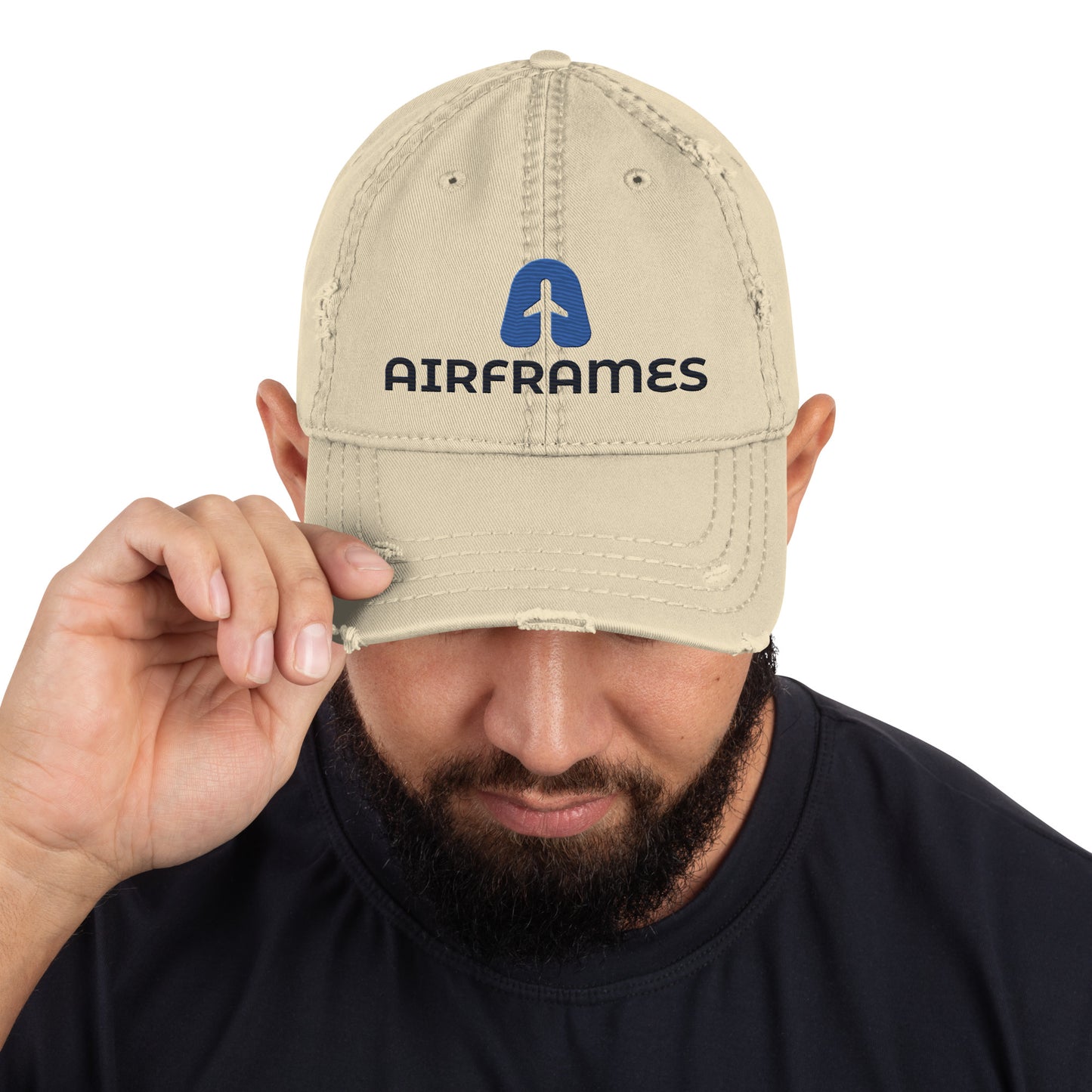 Distressed Dad Hat Airframes