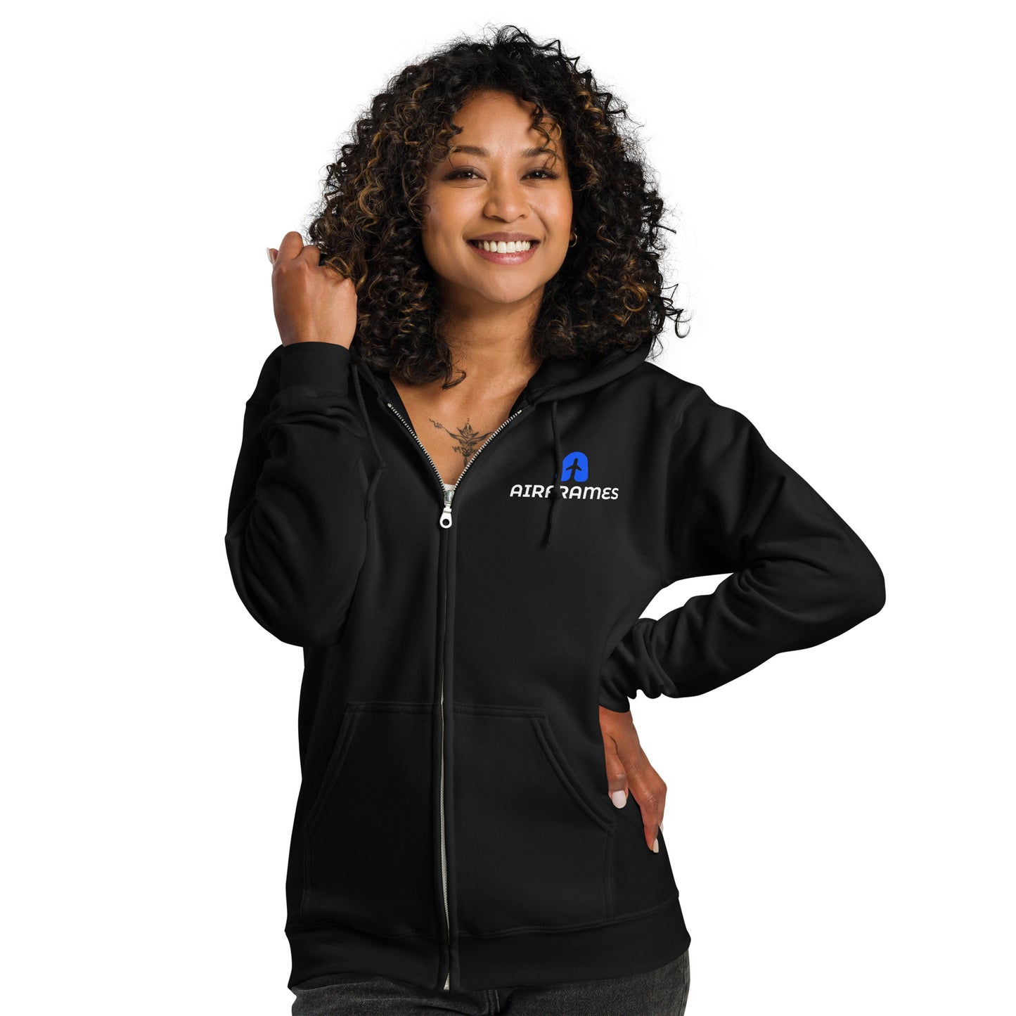 Unisex Heavy Blend Zip Hoodie Airframes
