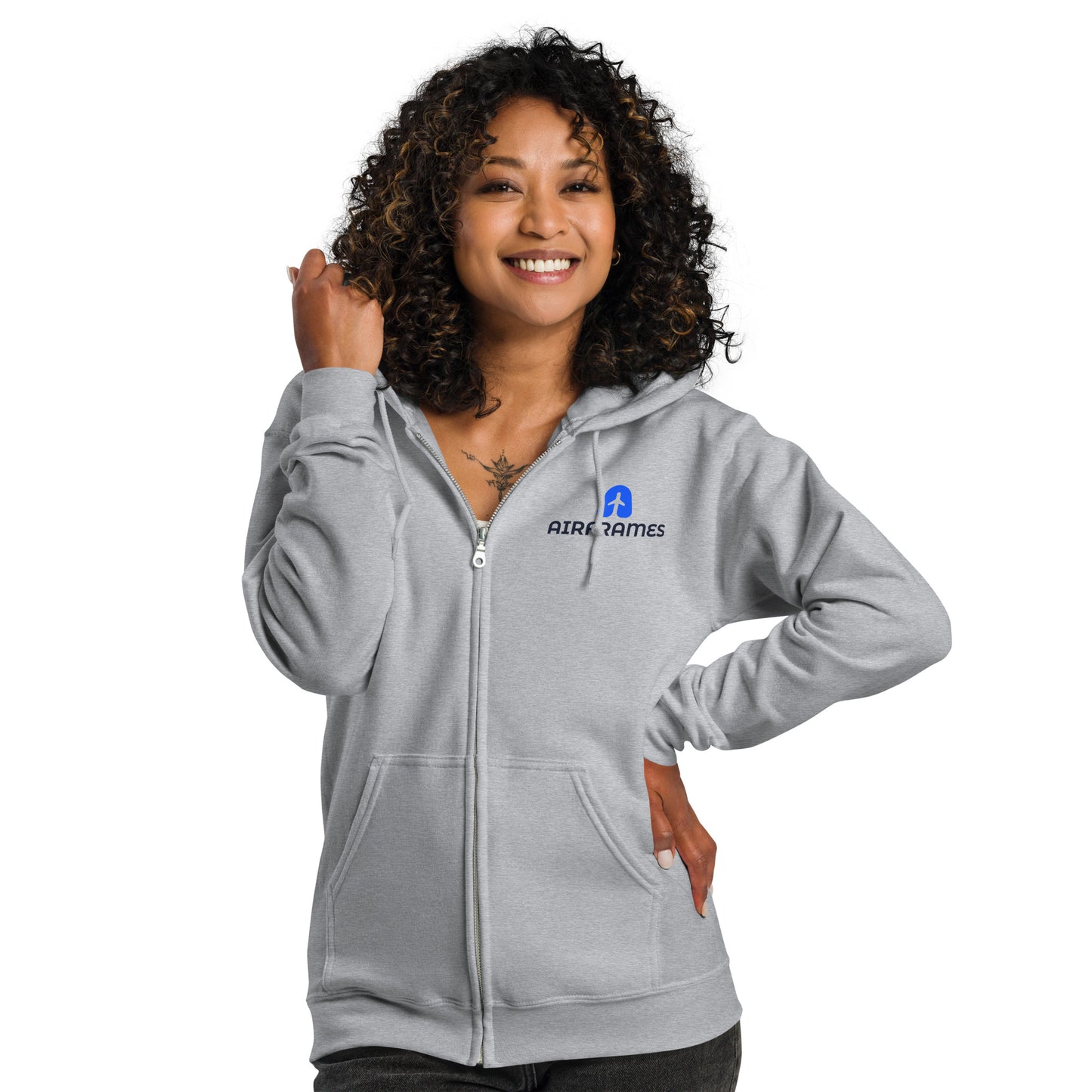 Unisex Heavy Blend Zip Hoodie Airframes