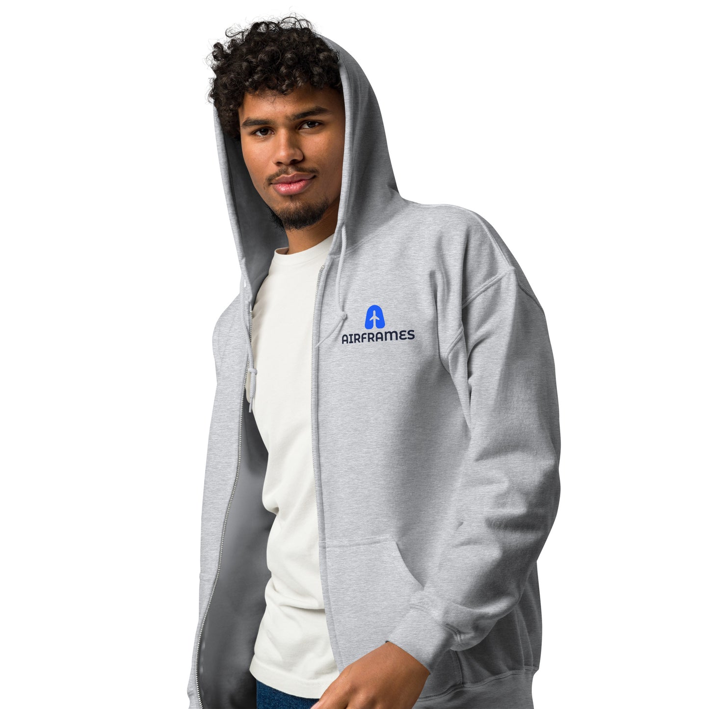 Unisex Heavy Blend Zip Hoodie Airframes