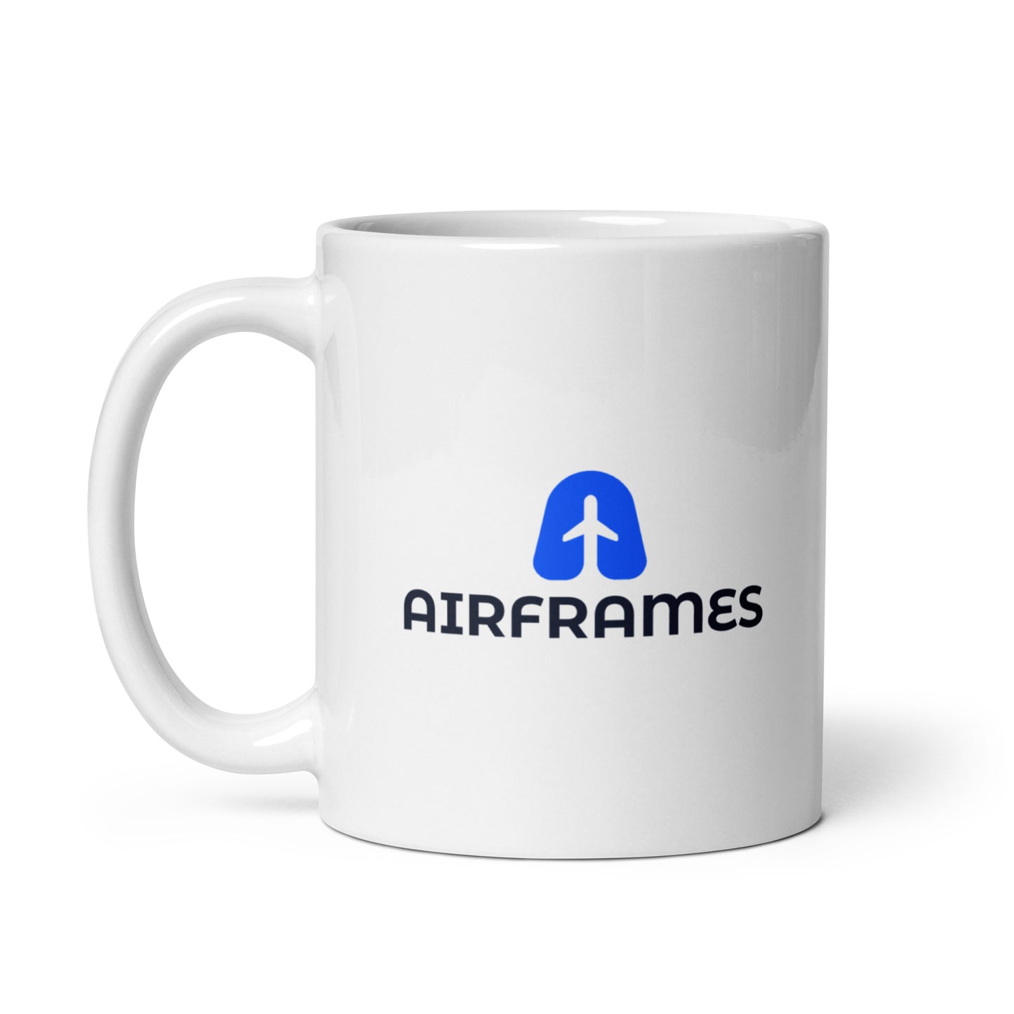 White Glossy Mug Airframes