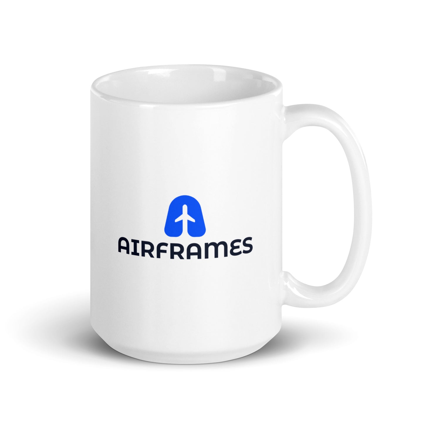 White Glossy Mug Airframes