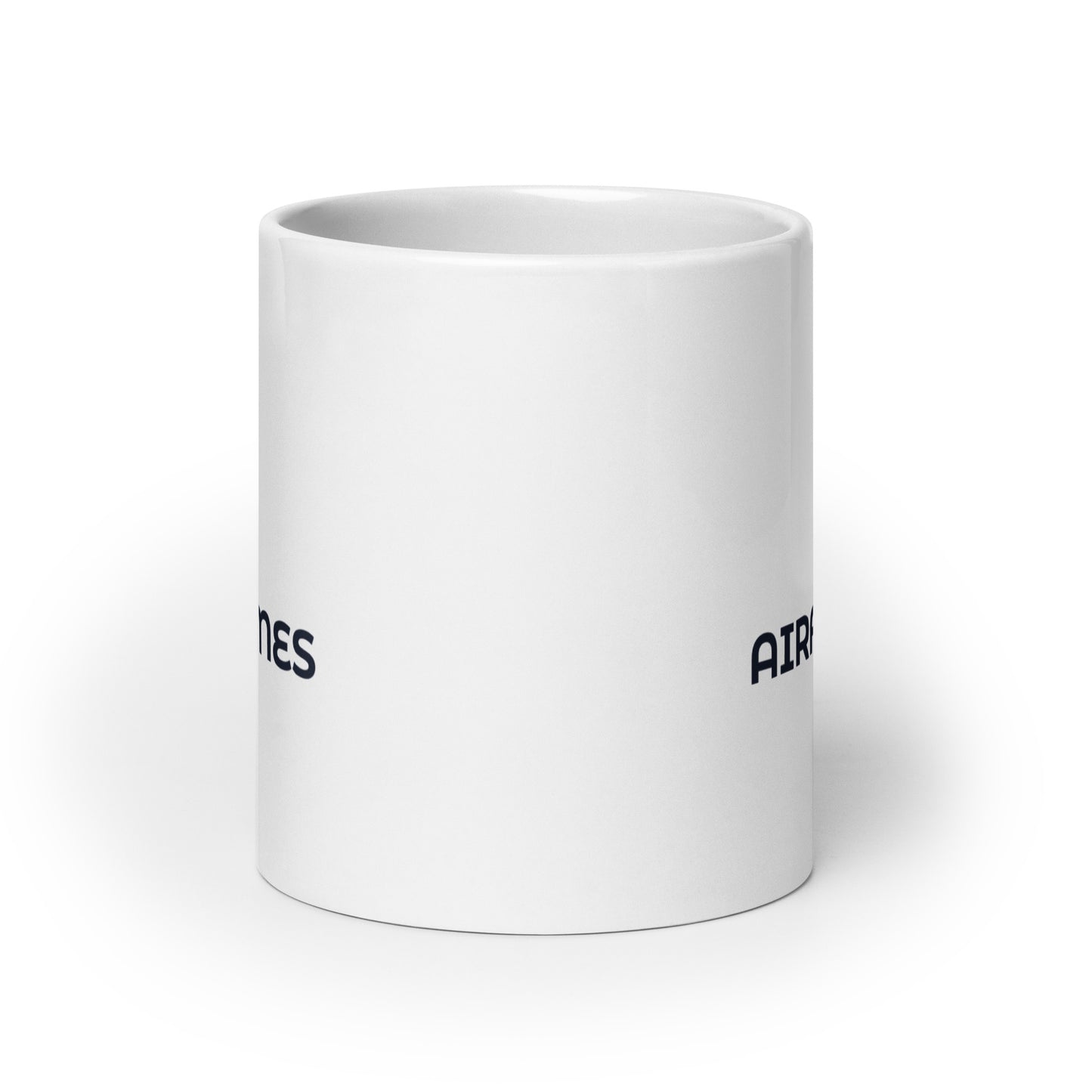 White Glossy Mug Airframes