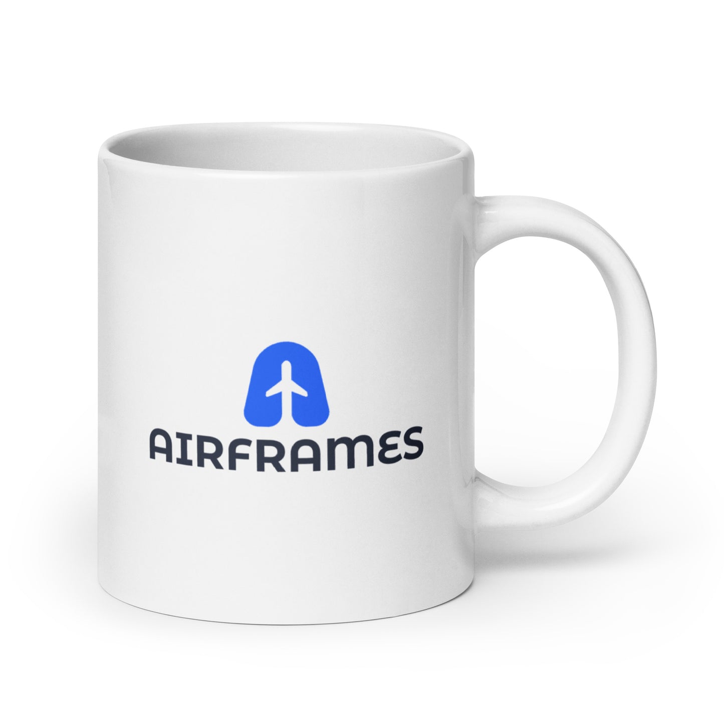 White Glossy Mug Airframes