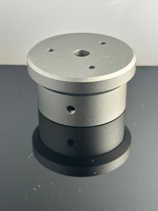 Aluminum Pole Mount for Tallyman HC860 Active Iridium Helical Antenna