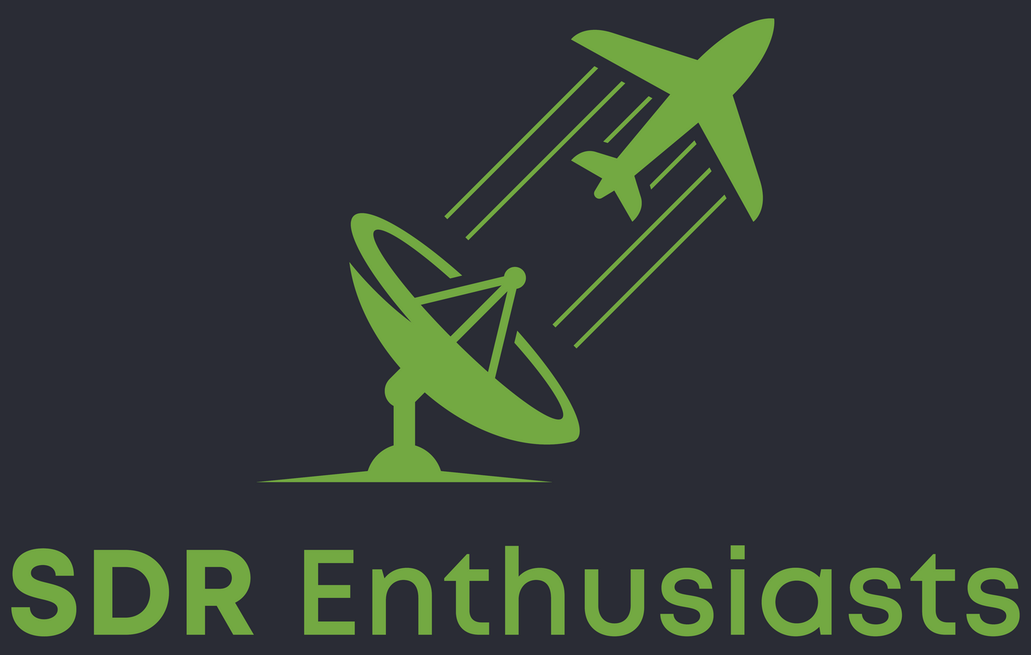 SDR Enthusiasts Logo Sticker #2 Airframes